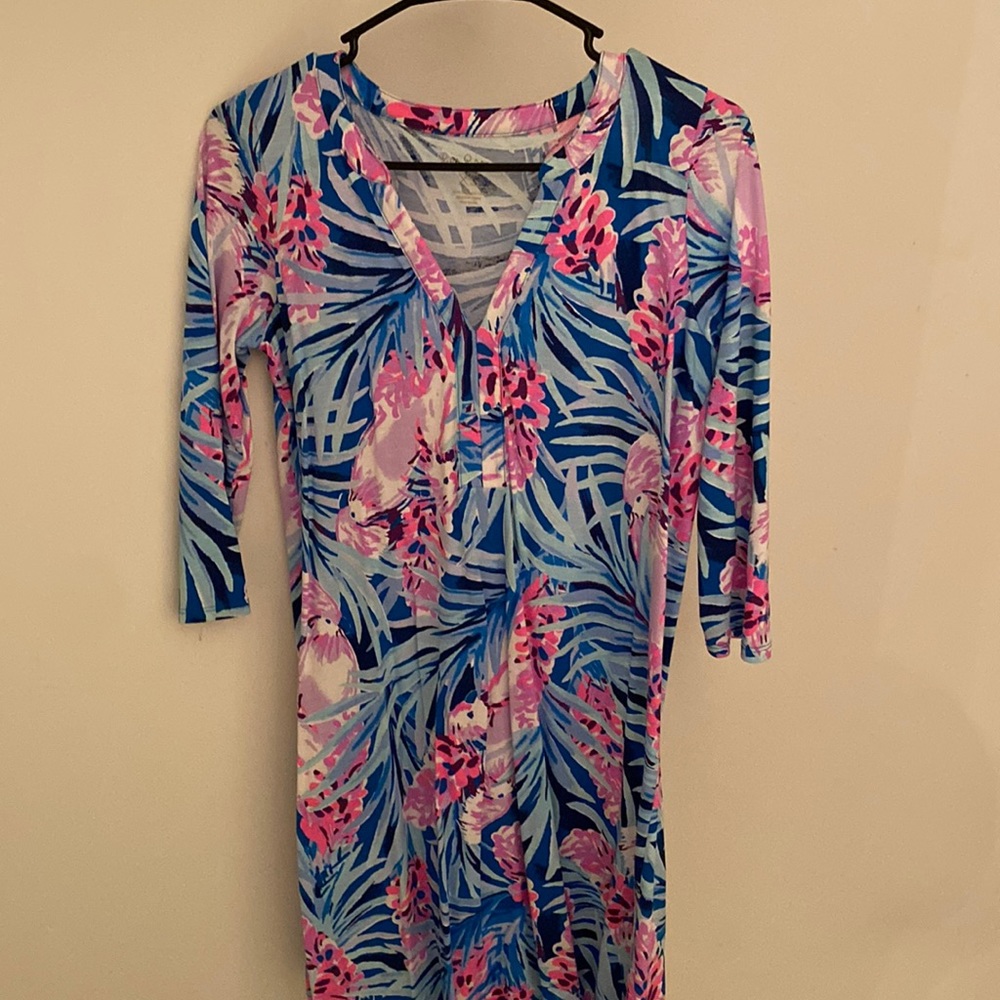 Lilly Pulitzer quarter sleeve dress size XS